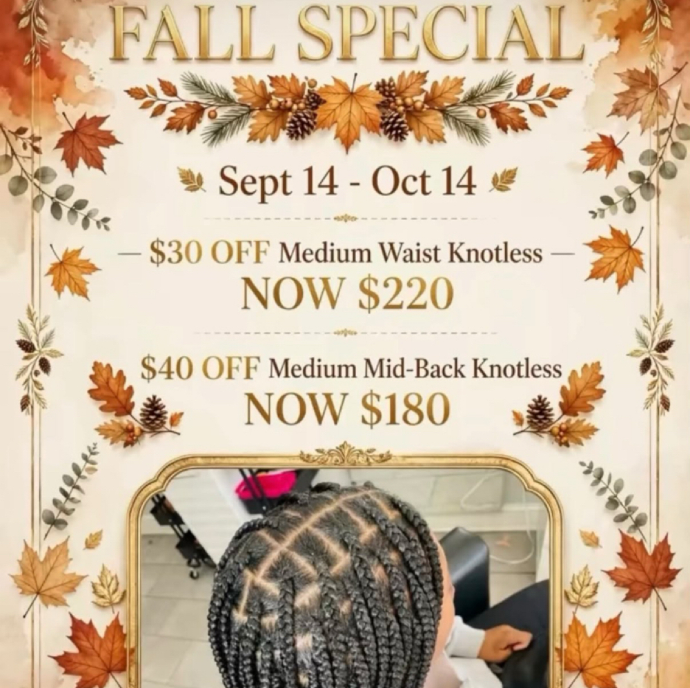 Sept And Oct Special at ROOTS HAIR By Nene in Philadephia, PA