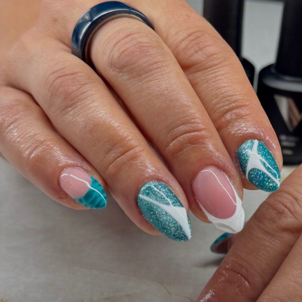 Sculpted Extensions at Manicures that Purr in Melbourne, FL