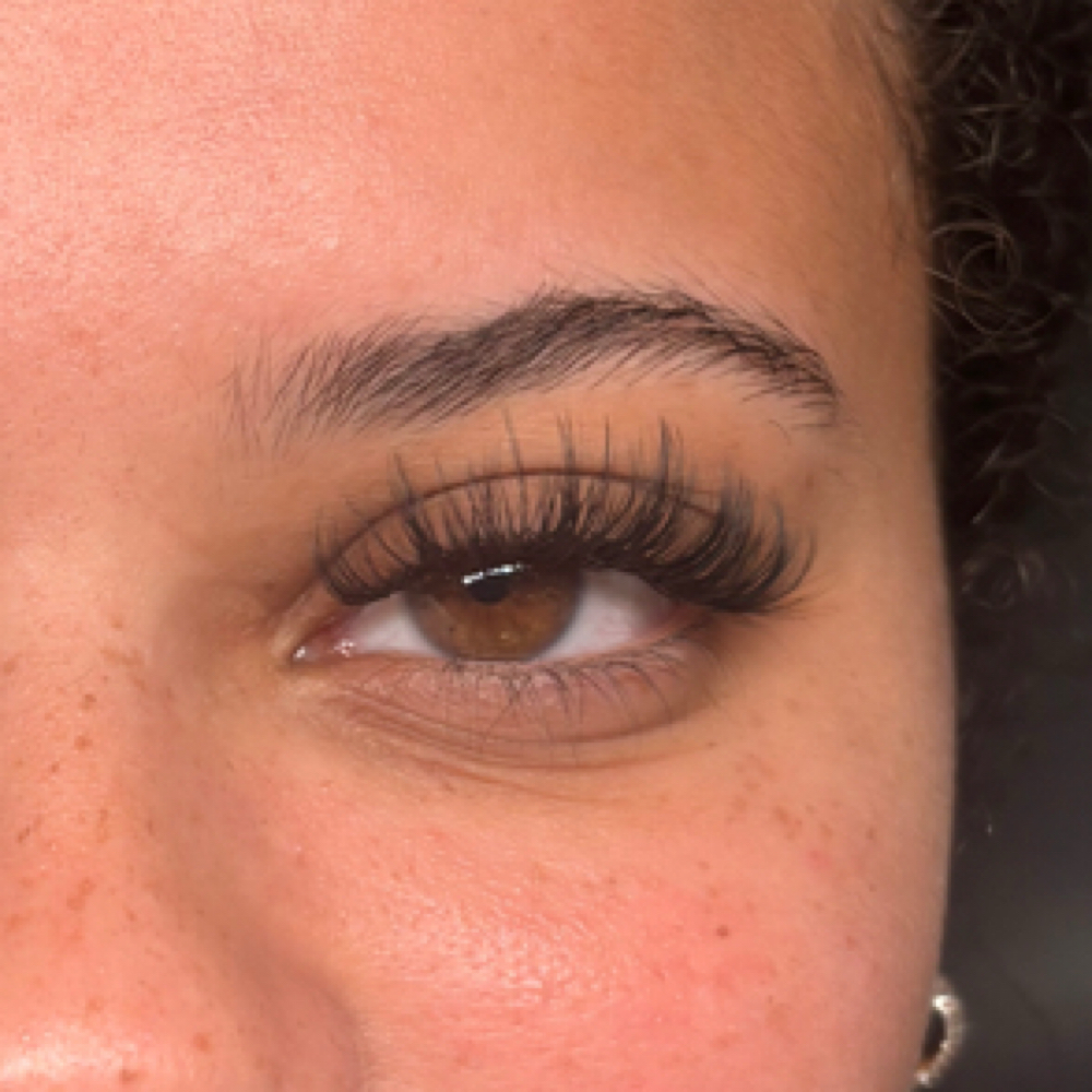 Hybrid Lash Extensions at KYC Wax & Lash Studio in Franklin, IN