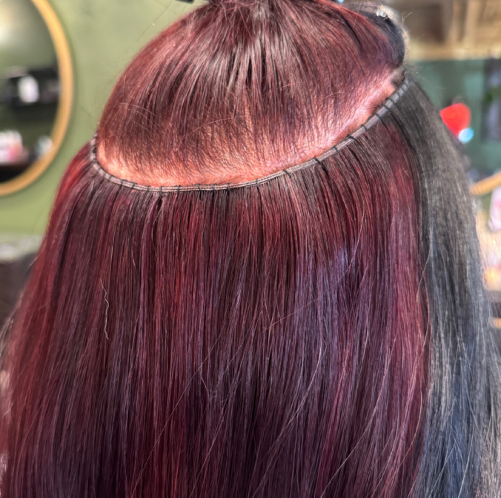 1 Row Extension Move Up at • Dead Rose Salon • Kayla and Lauryn Boyer in Minneapolis, MN