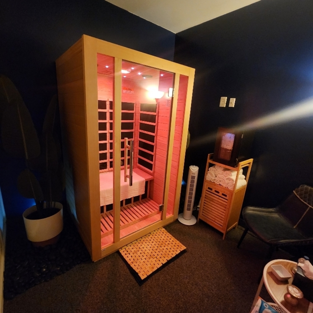 Infrared Sauna 60min at Pause....@ Epiphany Massage & Spa in Winston-Salem, NC