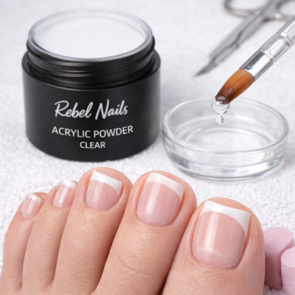 Acrylic On  Toes  Without  French at Rebel nails in New York, NY