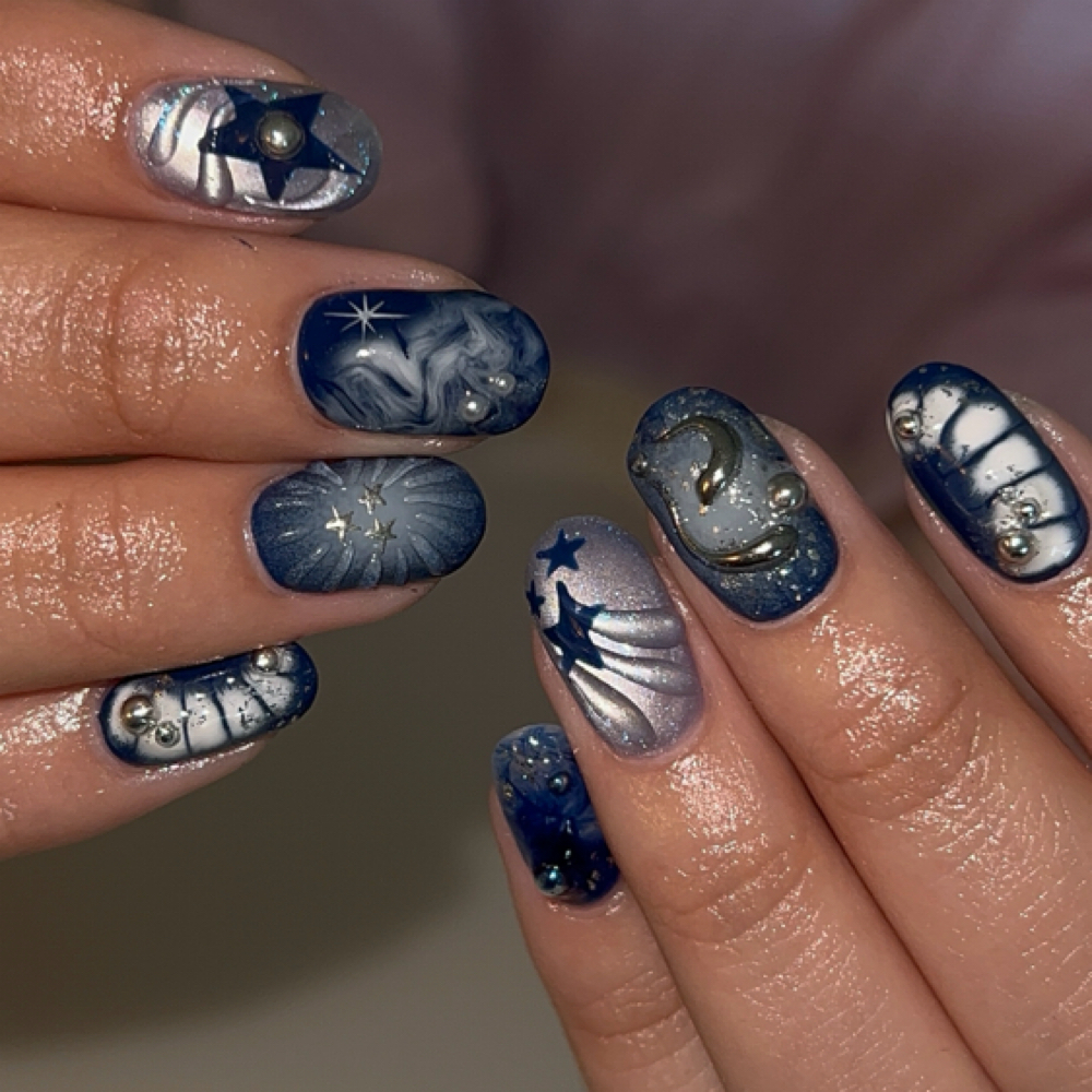 Short- Structured Gel at NAILSBYVIANNEYG in Durham, NC