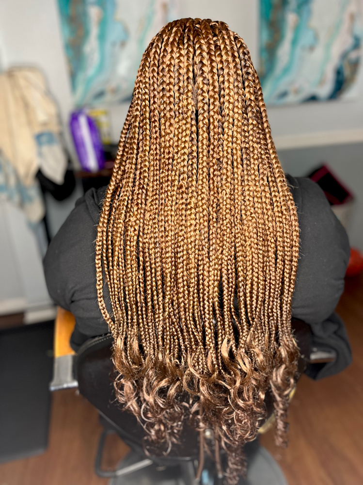 Medium Box Braids