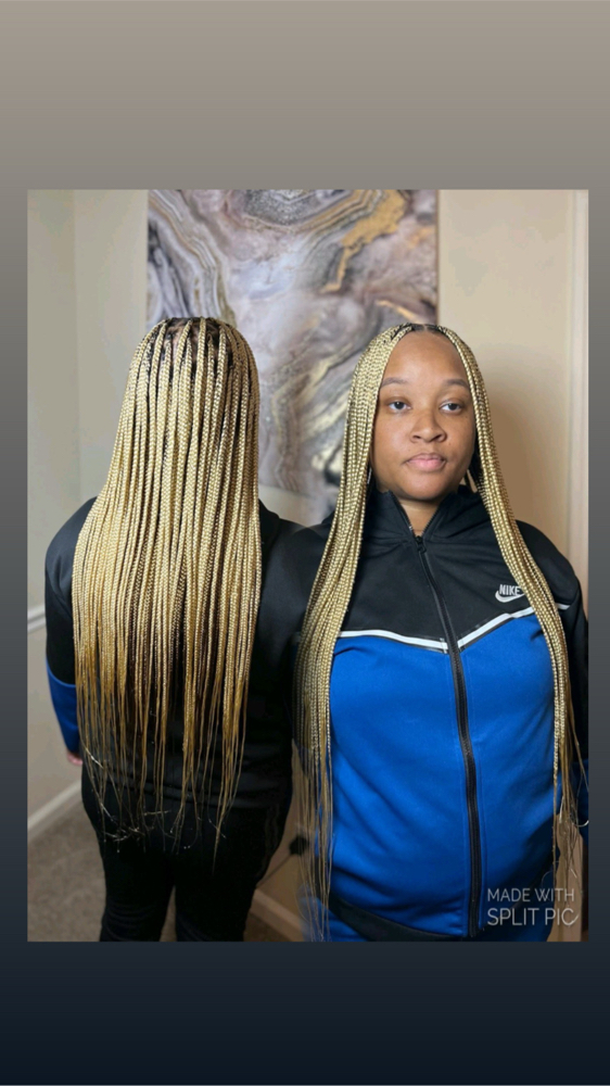 Small Knotless at V Styles LLC in Horn Lake, MS