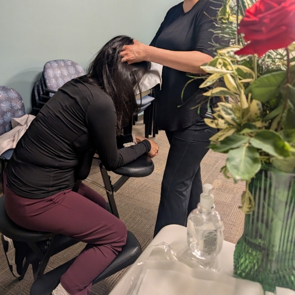In Office: Chair Massages at Ashes To Enlightenment in Manteca, CA