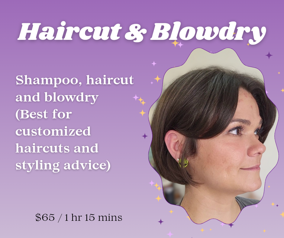 Haircut and Blowdry