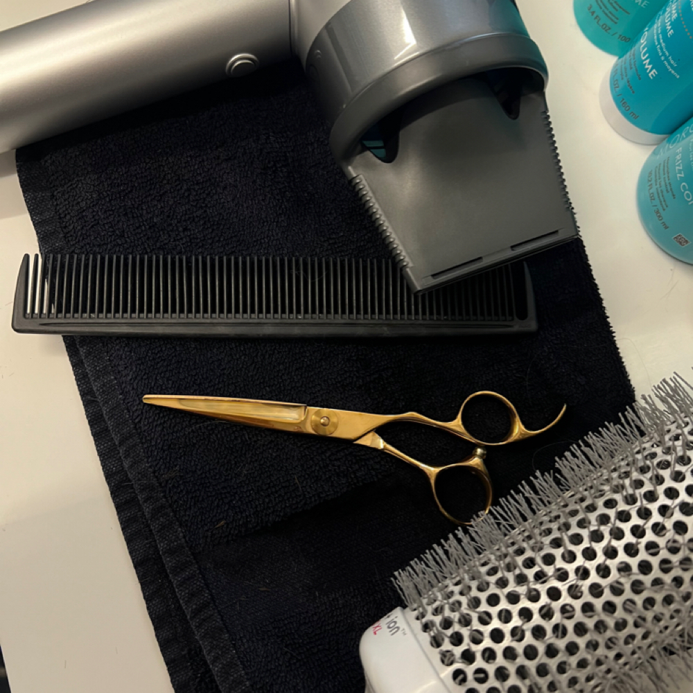 Haircut + Treatment at Glossed Hair Studio in Wayne, NJ