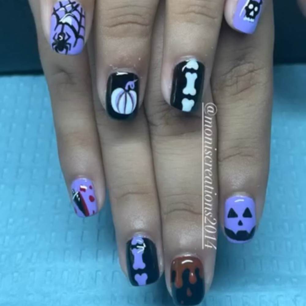 Gel Manicure at Moni’s Creations Est. 2014 in Roseville, CA