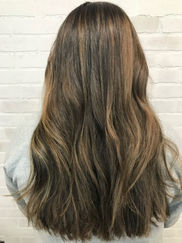 Half Balayage With Cut & Blowdry