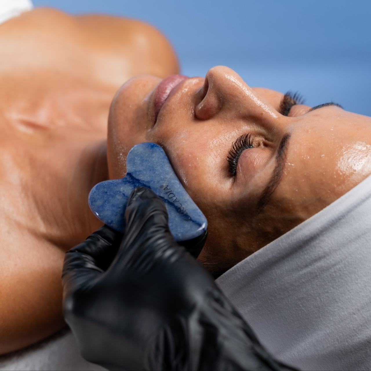 Stress Relief Stone Massage Facial at SUSH Skin Studio And Spa in Covington, WA