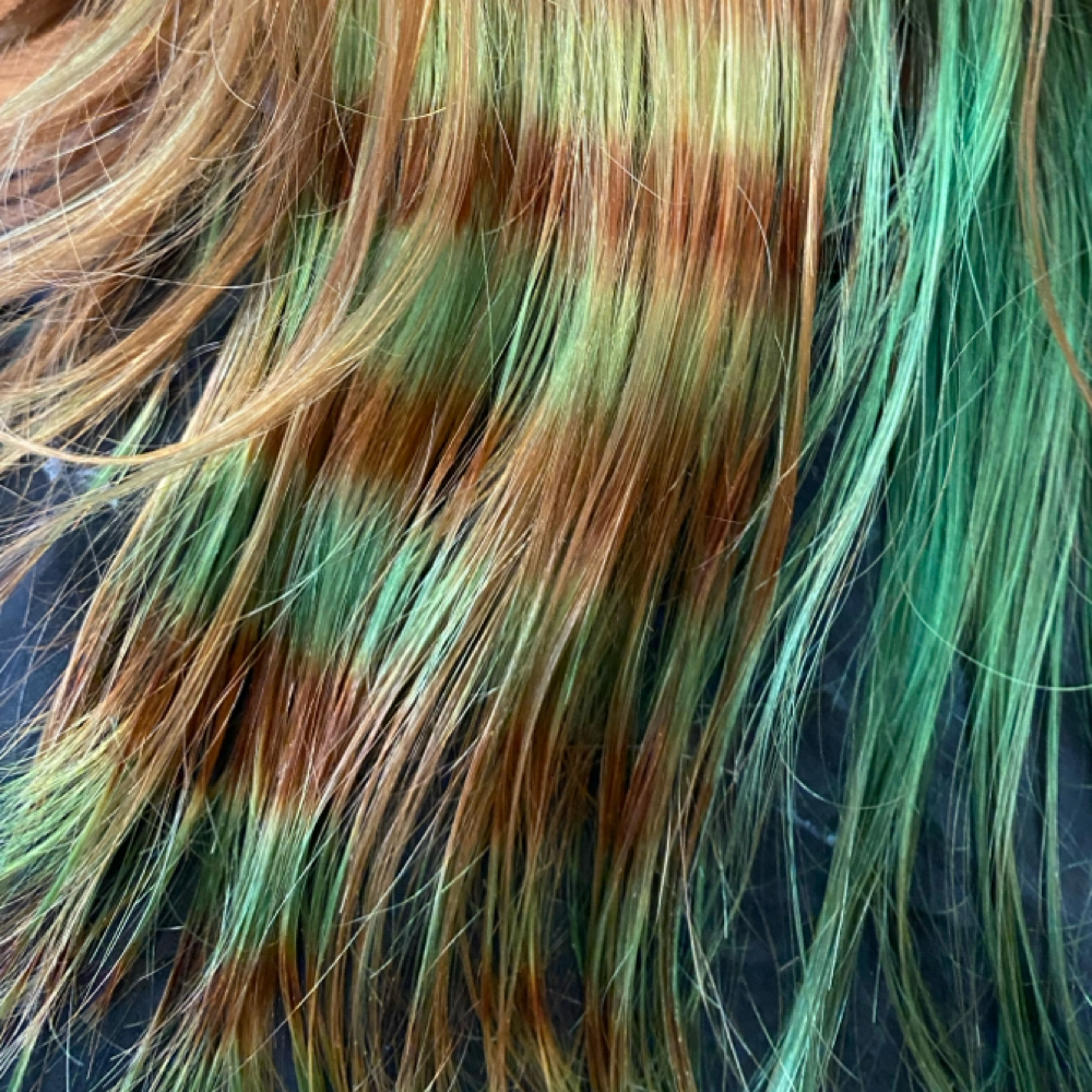 Raccoon Tails at Haircraftt in Manchester, NH