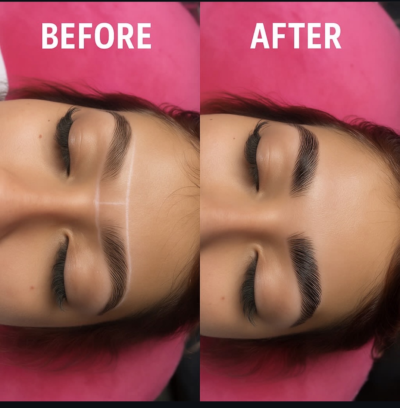 Eyebrow lamination and tint at _Habibis_Beauty_Lashes in San Jacinto, CA