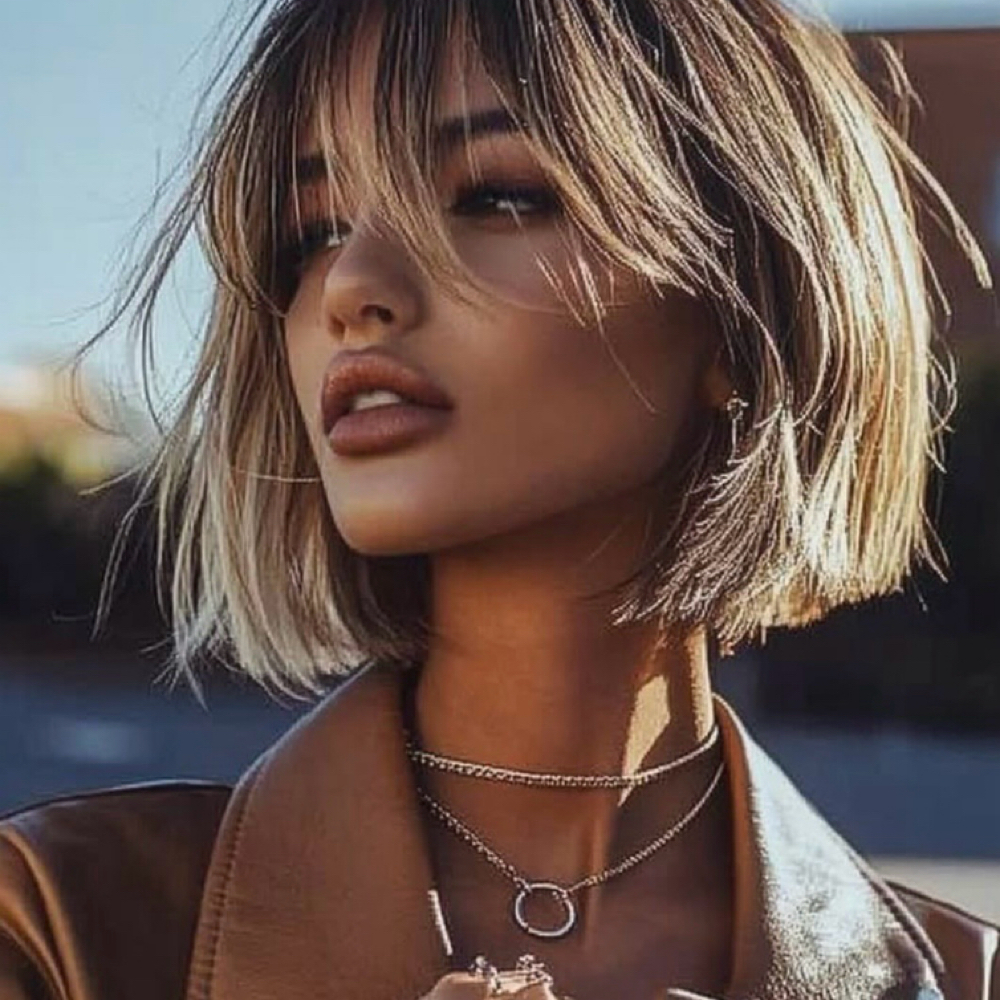 Womens Bob Hair Cut at 𝐋𝐀𝐋𝐘 𝐙𝐀𝐌𝐁𝐑𝐀𝐍𝐀  |  Master Colorist in Taylor, MI