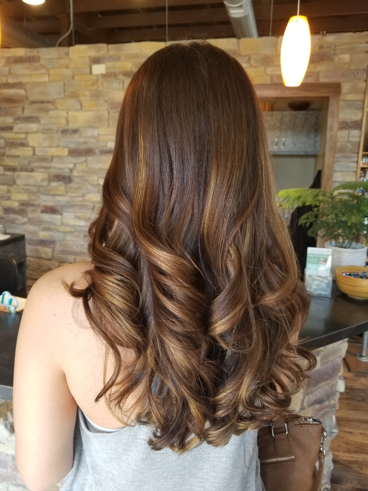 Balayage With Toner/Cut at Salon Lush in Crown Point, IN