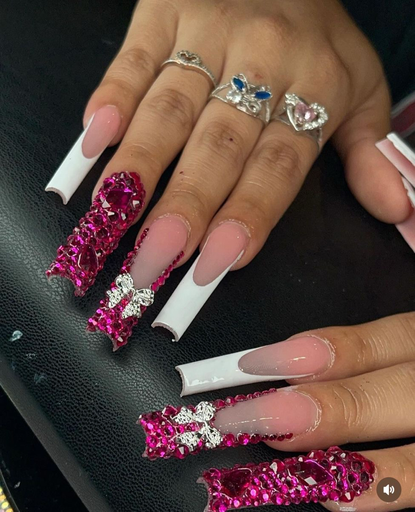 Blinged Out Nail