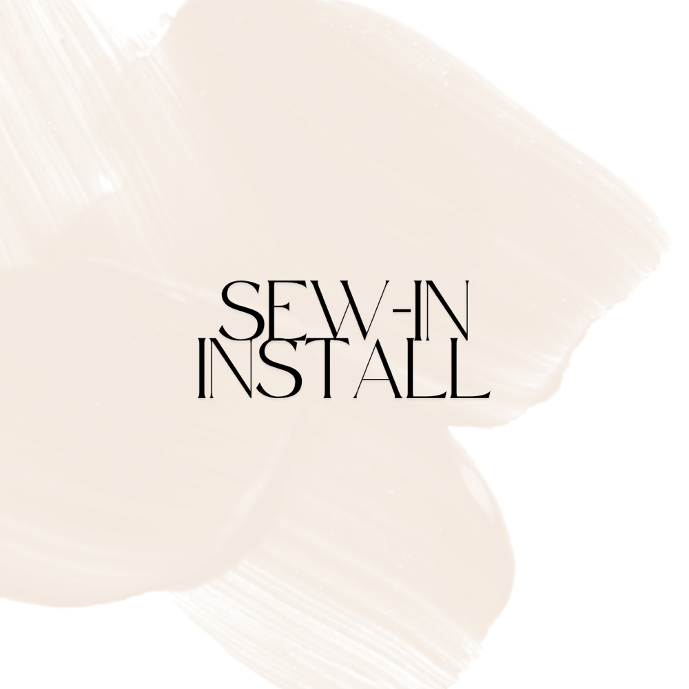 Sew-in Weft Install