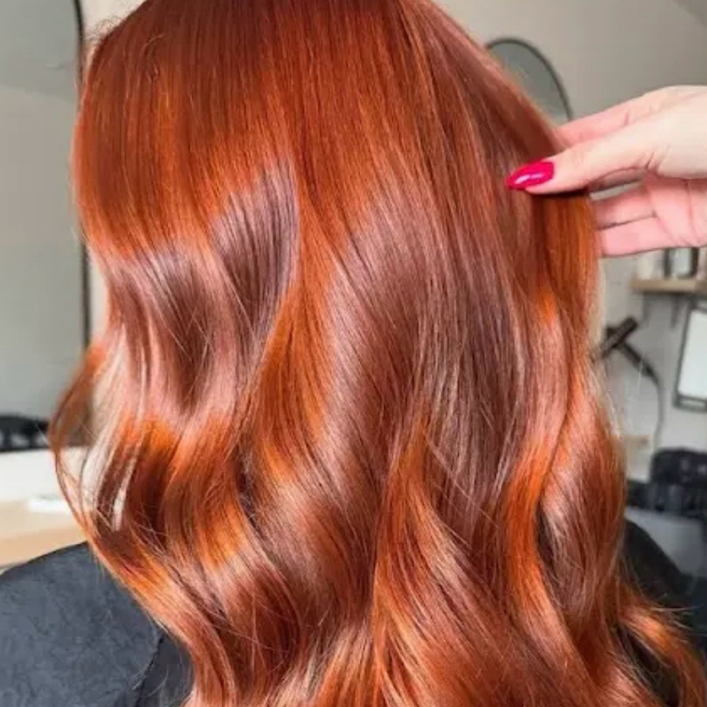 Single Process Color Change Deposit at 𝐋𝐀𝐋𝐘 𝐙𝐀𝐌𝐁𝐑𝐀𝐍𝐀  |  Master Colorist in Taylor, MI