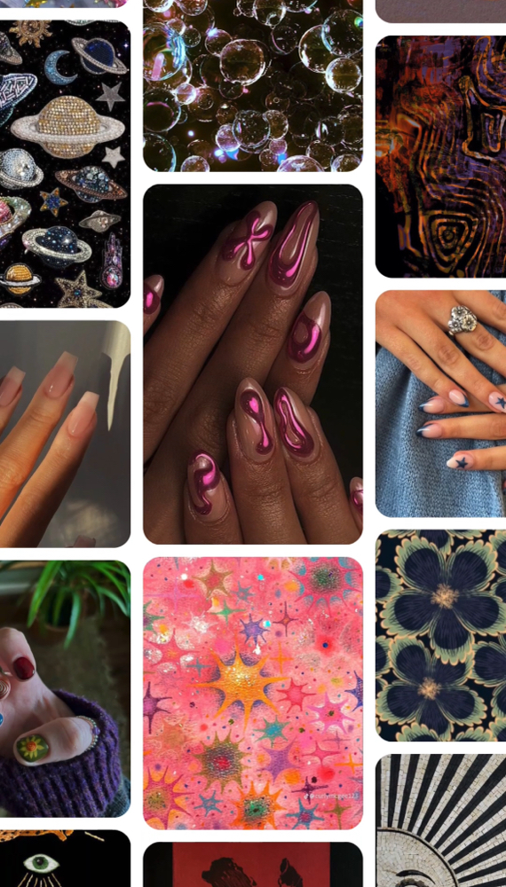 Pinterest Board Freestyle Nail Art