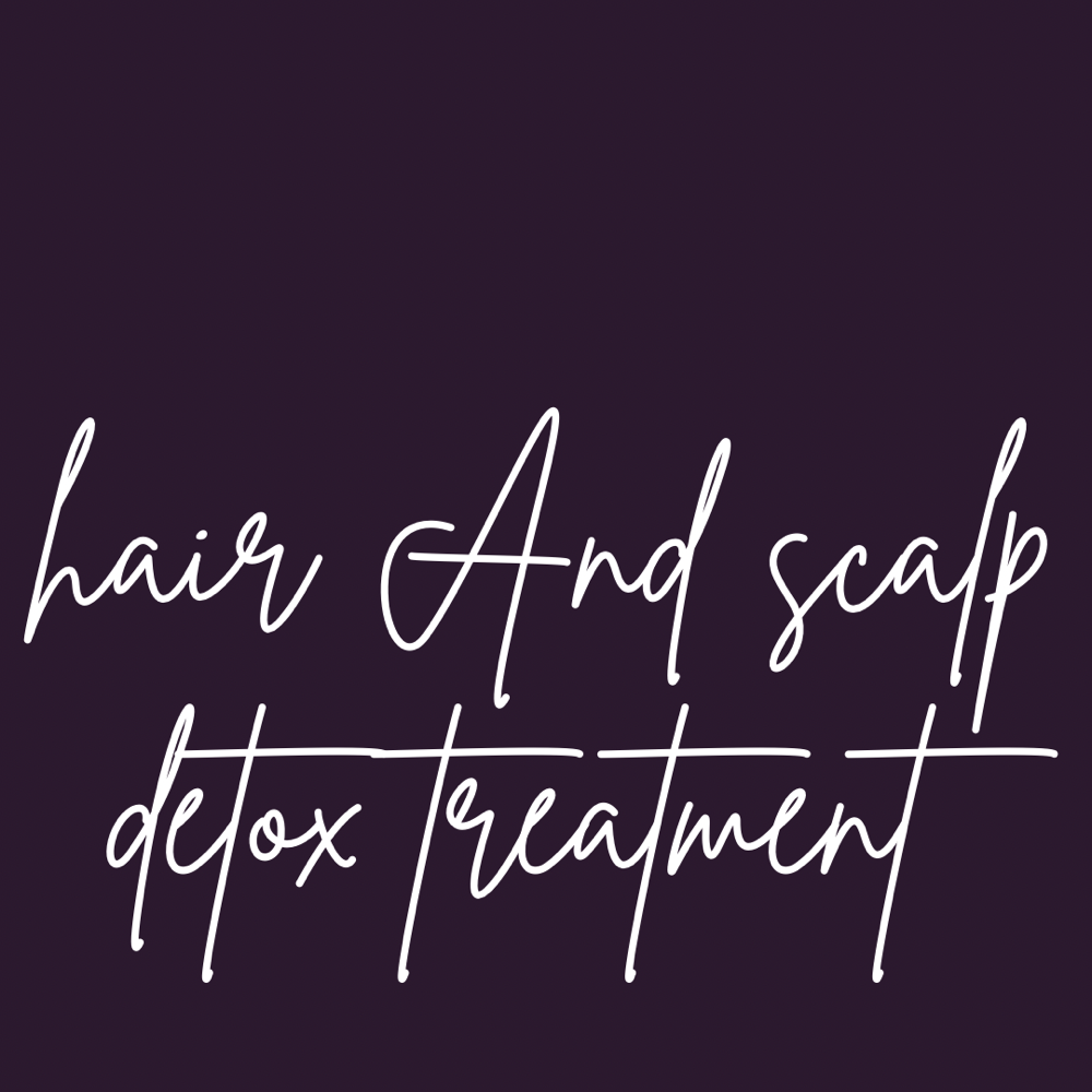 Hair And Scalp Detox Treatment