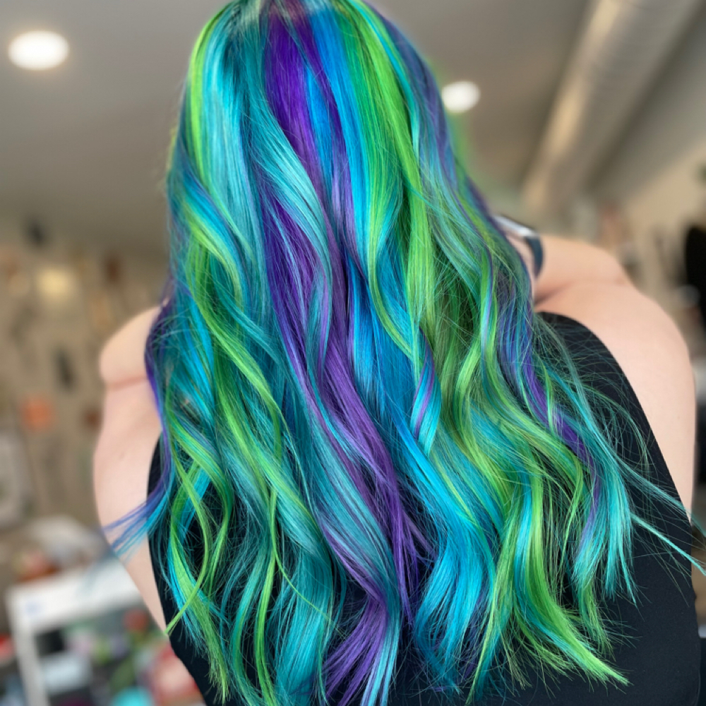 Vivid Color at Hair by Alyse @ The Hair Garden in Endwell, NY