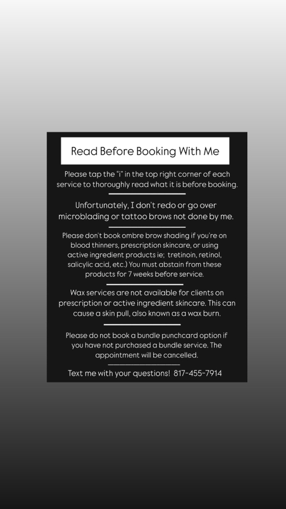 🛑READ BEFORE BOOKING WITH ME🛑