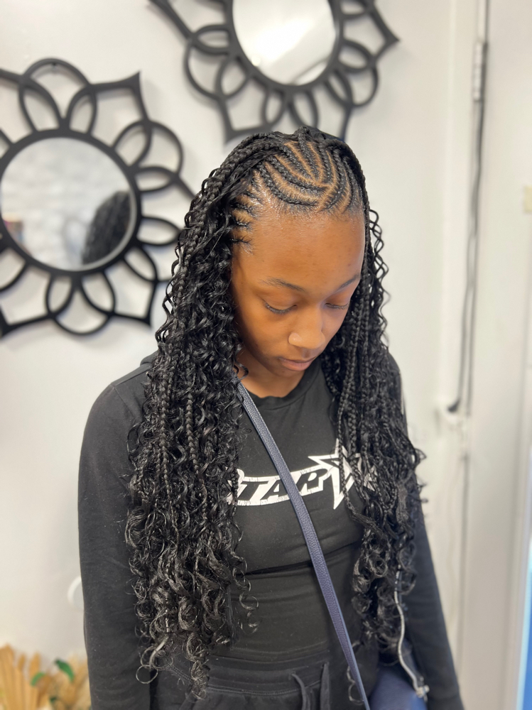 Tribal Braids Boho Midback