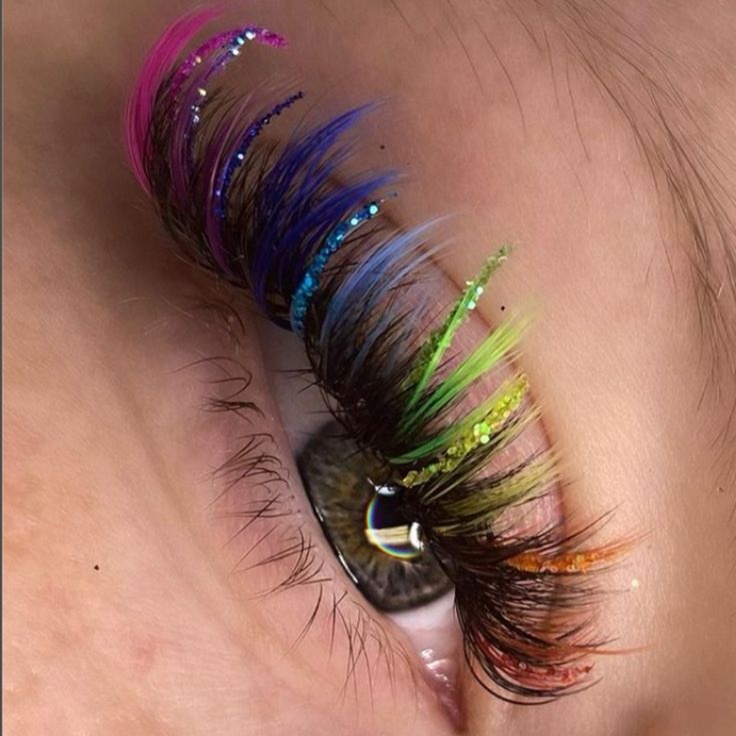 Color Lashes at Green Top Lash Co. in Middleton, ID