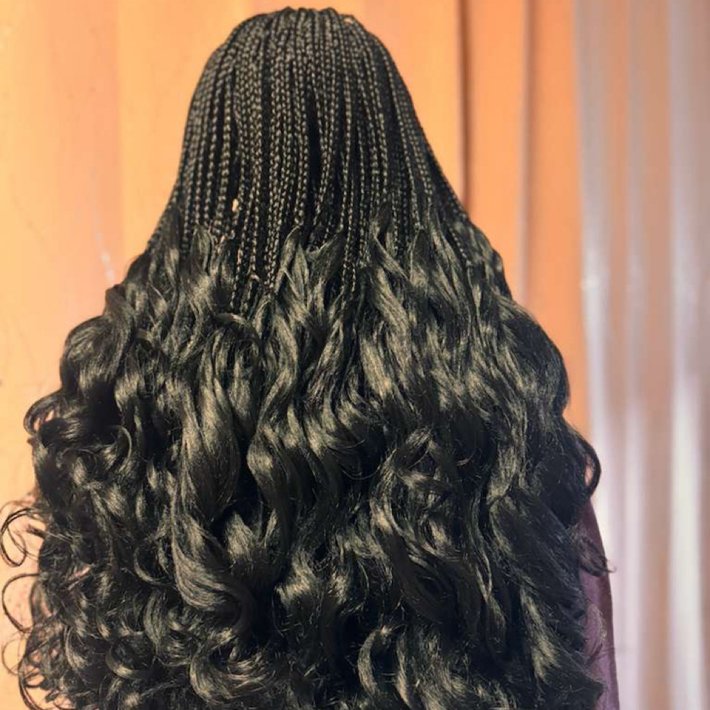 FRENCH CURLS BRAIDS at Locked In Lux in Oxnard, CA
