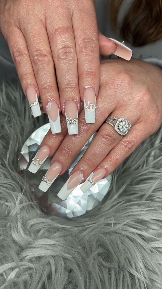 Long Full Set Acrylics