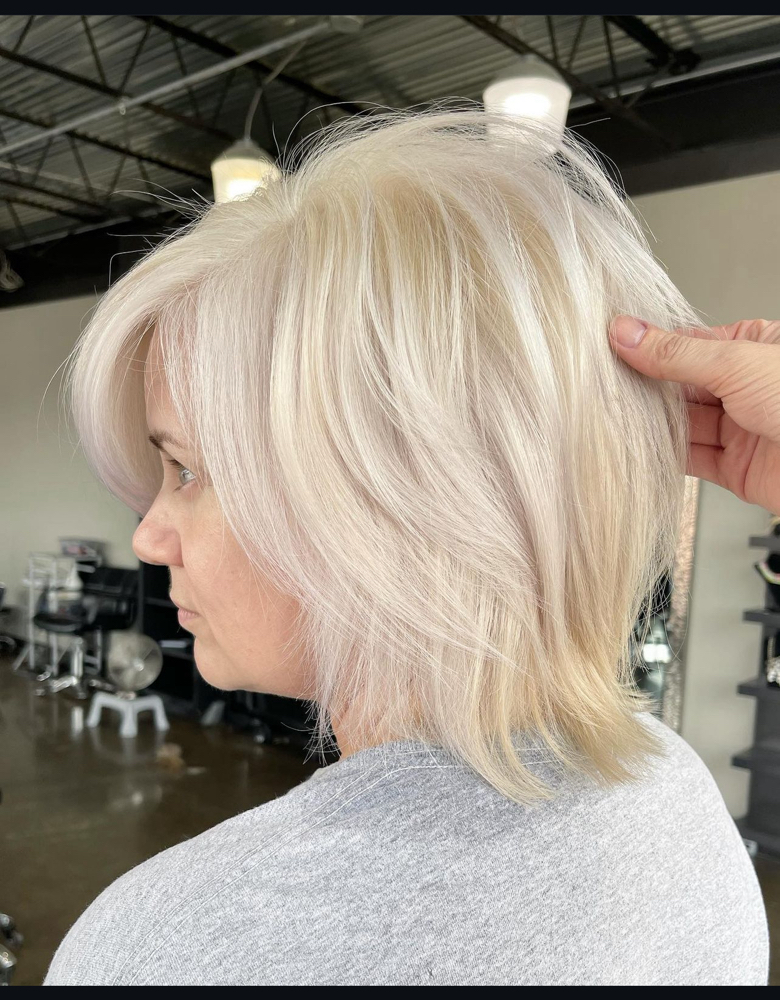 On Scalp Blonding