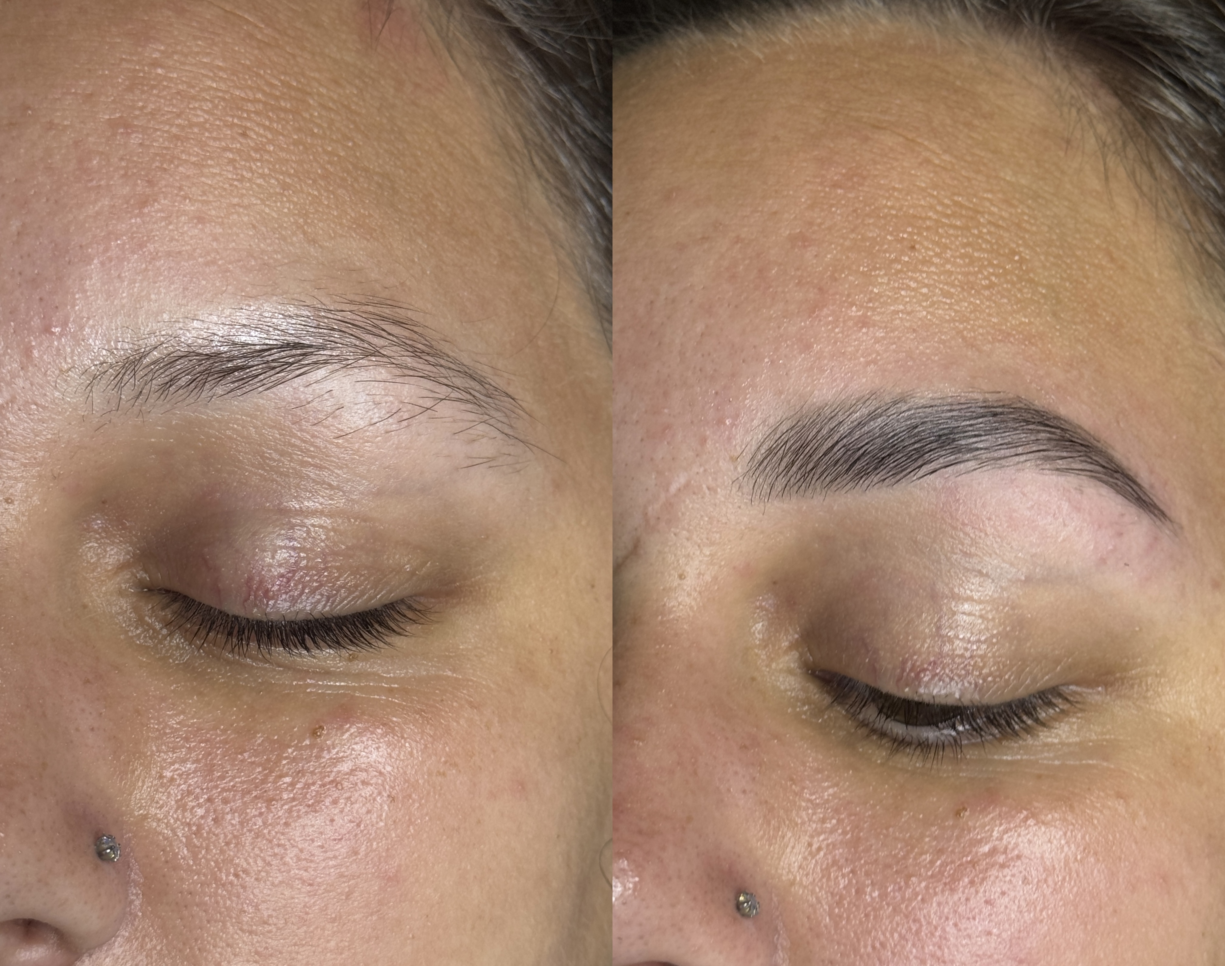 Brow Lamination and Tint