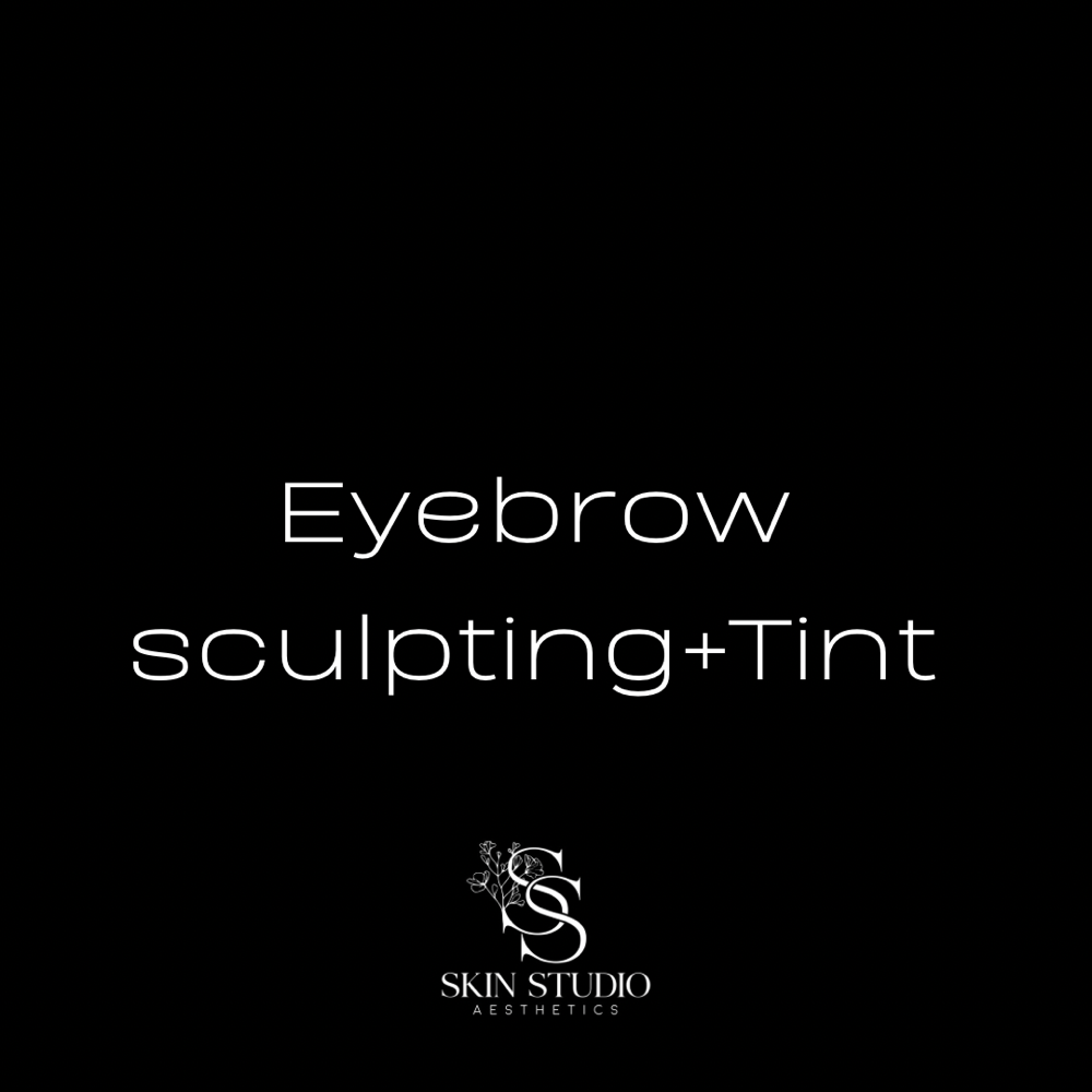 Eyebrow sculpting+tint