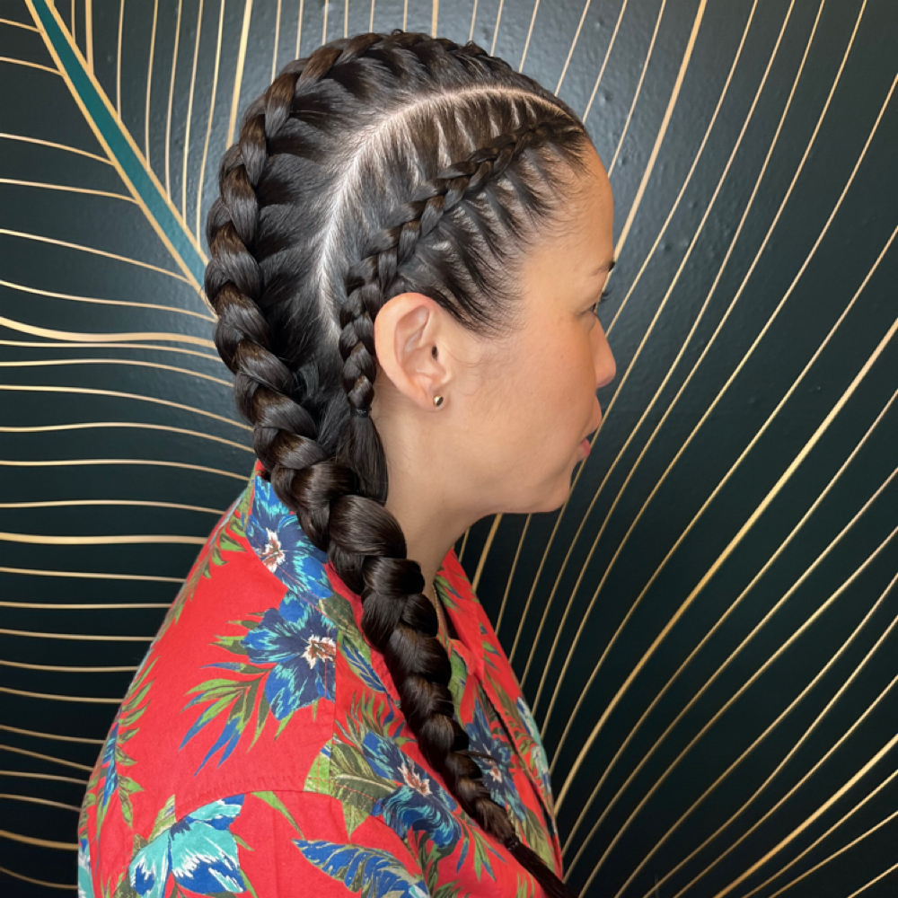 Braids at Invoke Salon in Portland, OR