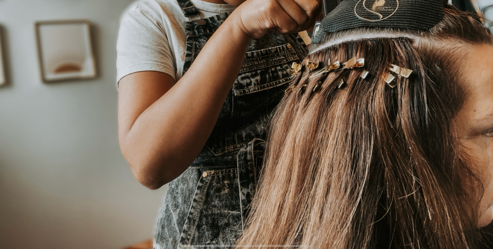 Extensions - Consultation at Casaluna Color + Extension studio in Marion, IA