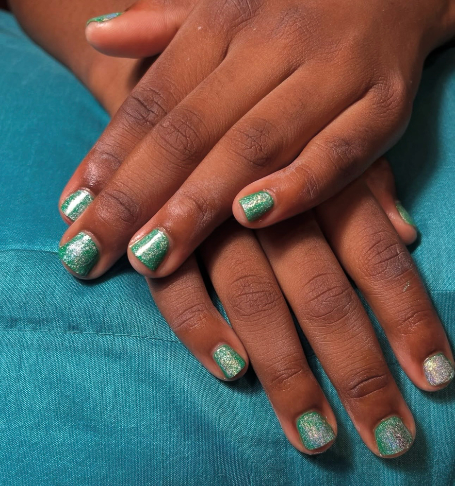 Princess Manicure at Magical Nails by Jessica Anne in Fredericksburg, VA