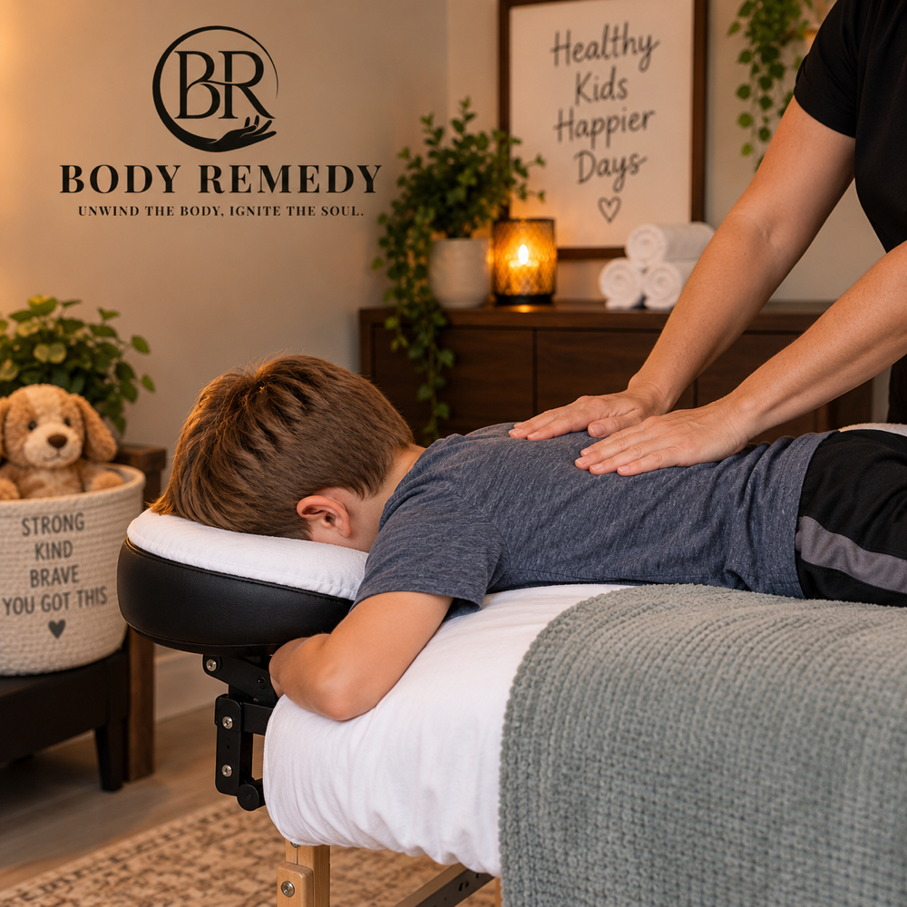 Pediatric Massage at Body Remedy Massage in New Braunfels, TX