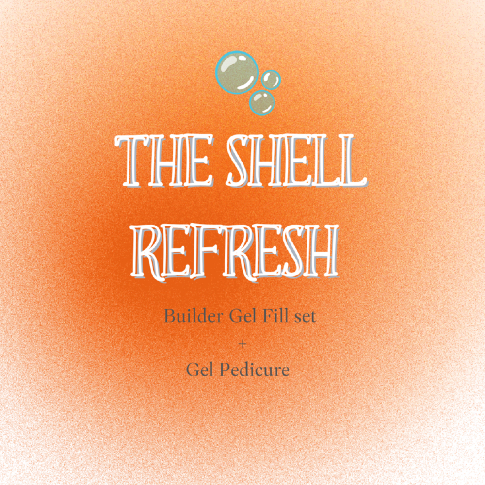 THE SHELL REFRESH 🐚✨ at Shell’s Nail Co. in Muscle Shoals, AL