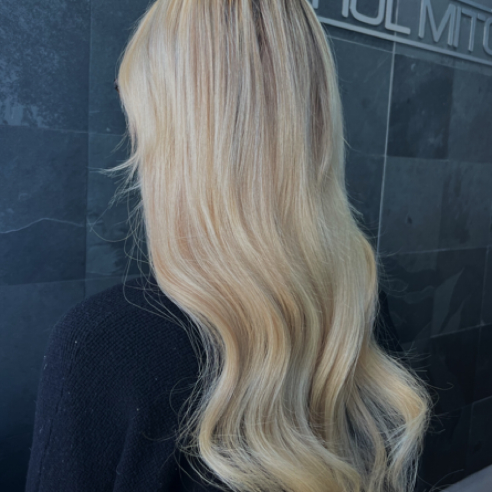 Hair Extension Install at kennady cyr in Kennebunk, ME