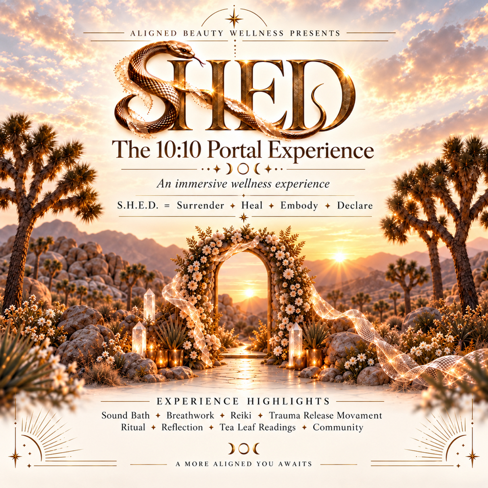 SHED at Aligned Beauty Wellness in Sherman Oaks, CA