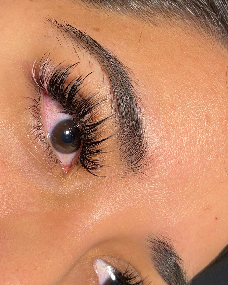 Colored lashes