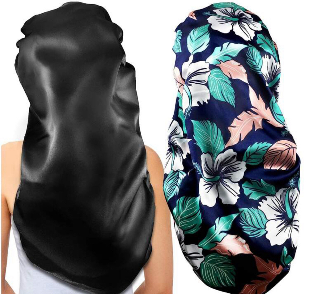 Long Satin Bonnets