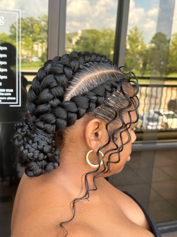 4 Feed-in Braids