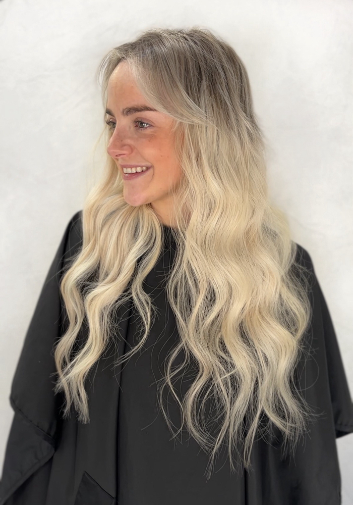 Full Custom Blonding- Blowdry