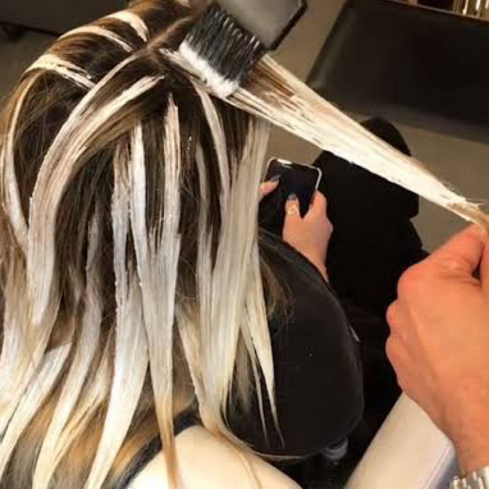 Full Balayage at Helix Hair Studio in Vero Beach, FL