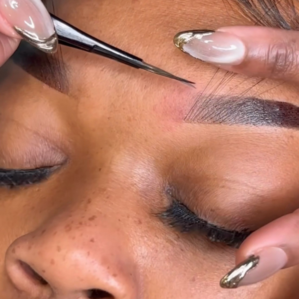 Brow Extension + Tint (optional) at It’s Preeddy Beauty Services in Minneapolis, MN