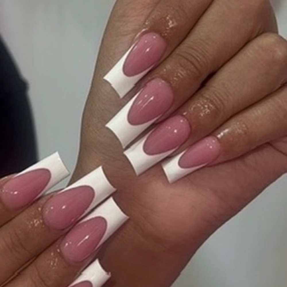Frenchie Full Set at Nailzbymii Parlor in Augusta, GA