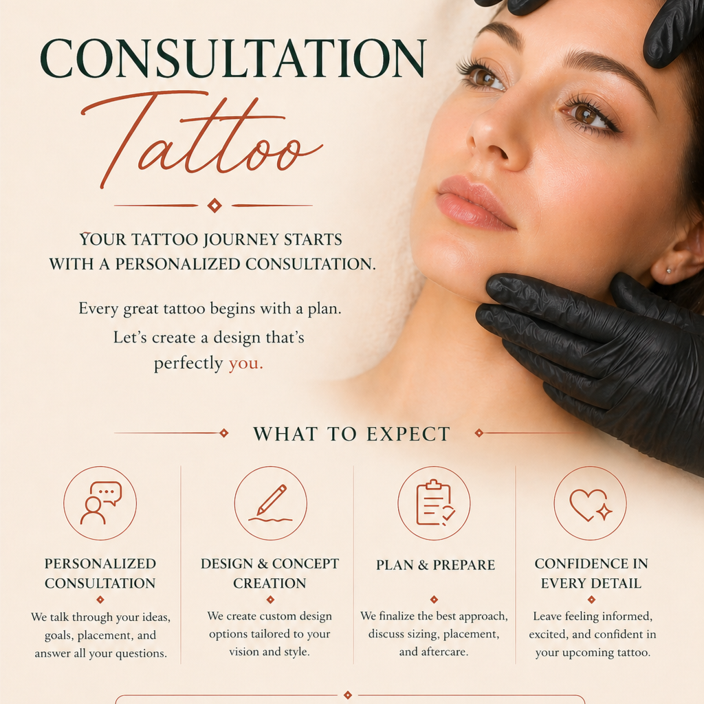 Consultation Tattoo at Radiance & Precision Aesthetics LLC in Fort Myers, FL