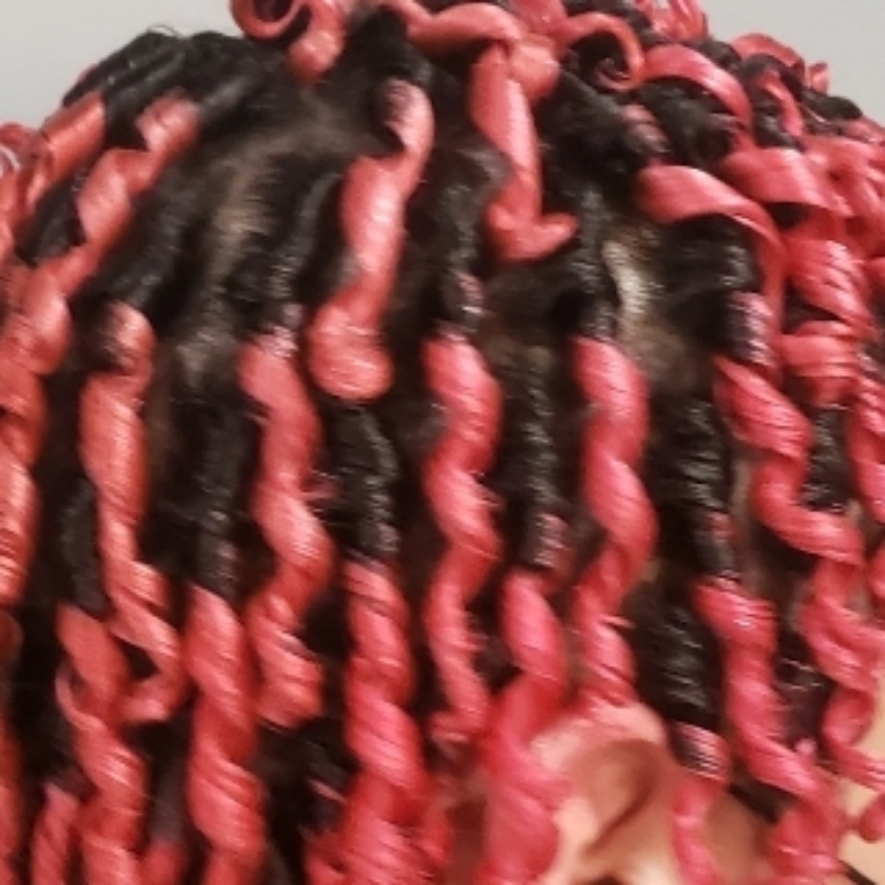 Starter Locs w/Coils & Style at YTS NATURALS in CLEVELAND, OH