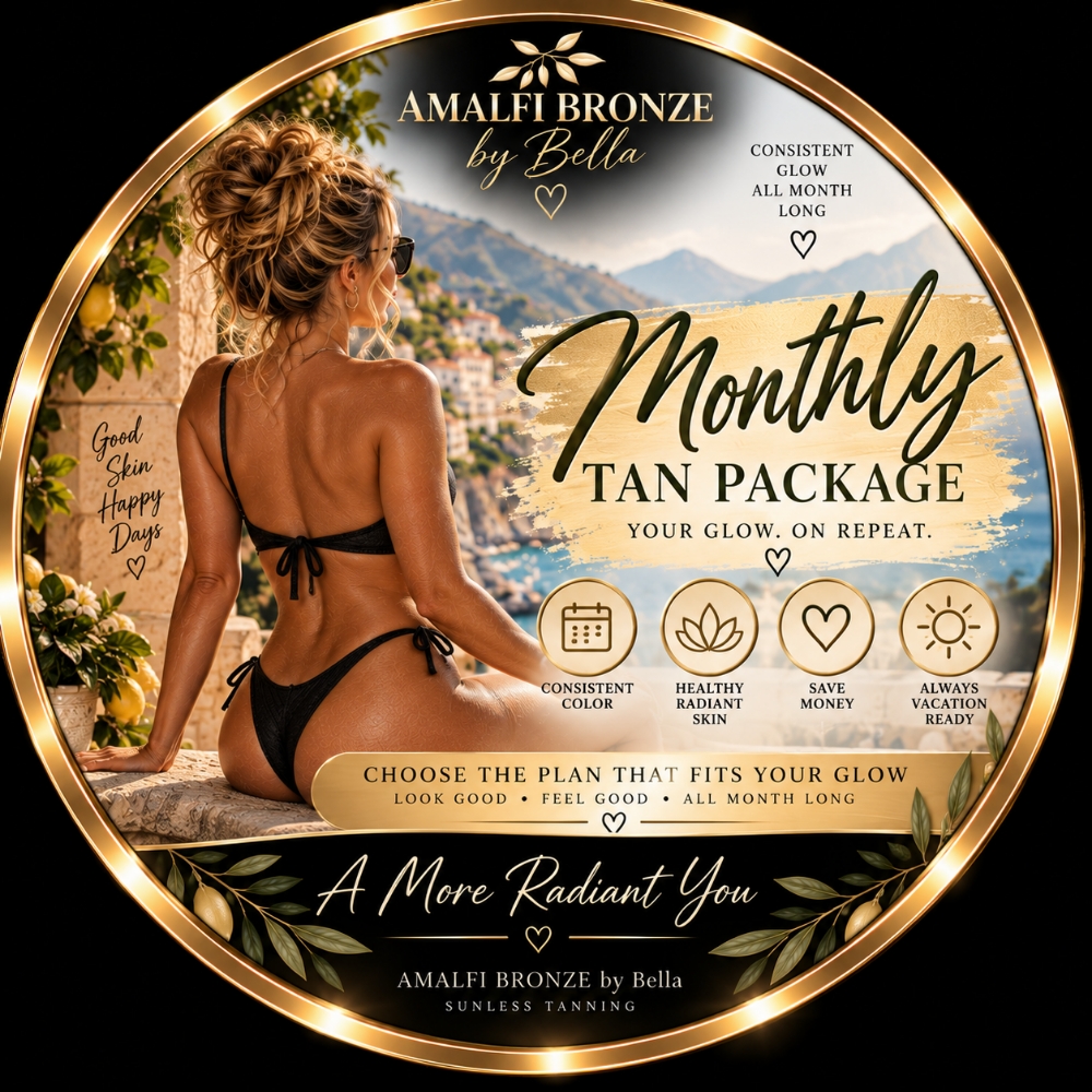 Monthly Tan Package at Amalfi Bronze By Bella in Marysville, CA